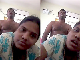 Tamil couple engages in deep anal sex