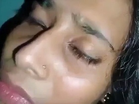A gorgeous young woman loudly moans while engaging in passionate intercourse