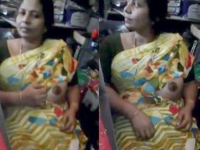 Indian wife sits on husband's penis in a reverse position