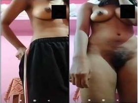 Exclusive Indian girl Desi earns money by showing her body
