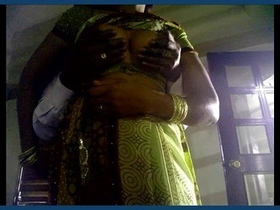 Bhabhi's large breasts receive intense attention