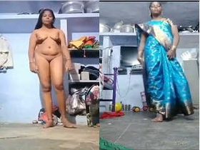 Tamil bhabhi exposes her naked body in front of the camera