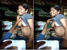 Pretty girl enjoys lovemaking with her lover's hard cock