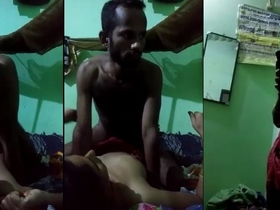 A country couple enjoys a steamy session in front of the camera