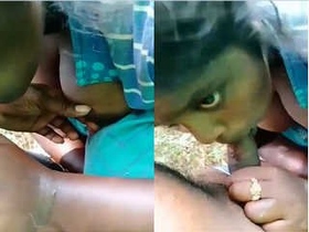 Tamil hottie gives a passionate blowjob