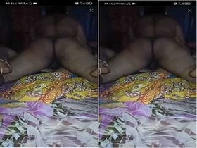 Desi couple enjoys steamy sex and husband cums on her