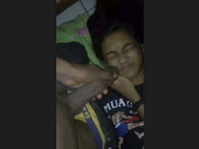 A stunning partner experiences intense penetration and ejaculates on their face