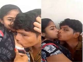 Watch a cute Tamil girl pleasure her lover's breasts with her mouth