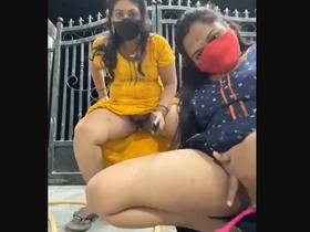 Geeta's unique performance on camera as a bhabhi