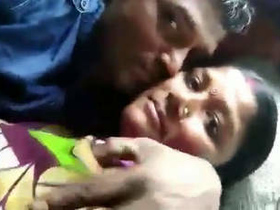 Desi couple enjoying each other in a steamy video