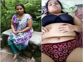 Chubby Indian wife gets turned on in exclusive video