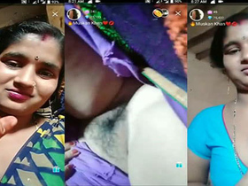 Live camera captures rustic beauty bhabhi's sensual encounter