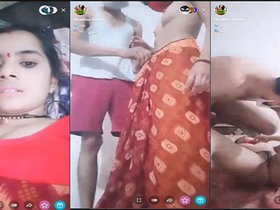 Dehati's live cam sex show with a cute couple