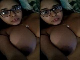 Horny Indian girl with big tits and pussy gets fucked hard