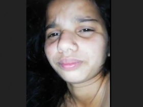 A seductive and lustful girl indulges in passionate sex