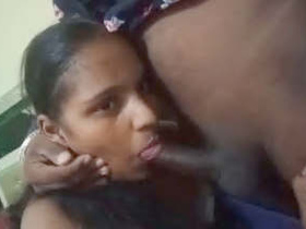 Indian woman performs an incredible oral sex and sucks testicles in a passionate video