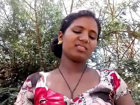 Outdoor sex with a village girl