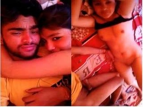 Desi's lover and boyfriend in exclusive affair show off her body and pleasure her