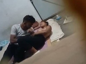 Indian couple indulges in steamy fucking session caught on camera