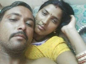Aunty and nephew indulge in steamy sex in village setting