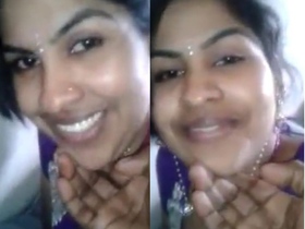 Cute Desi Bhabi from Village in Steamy Video
