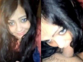 A stunning girl with a craving for a penis skillfully gives oral pleasure like a lollipop