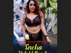Sneha's hidden allure revealed in paid video
