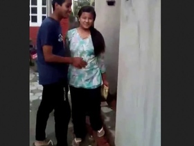 Desi couple shares passionate kisses on rooftop
