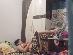 Horny wife and friend enjoy steamy sex with each other