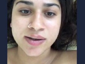 Cute desi teen flaunts her body and pussy in a steamy video