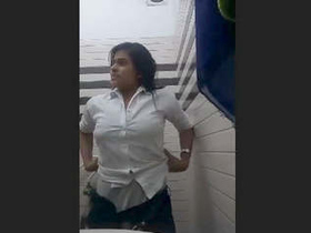 Indian woman issues a challenge to her boyfriend to strip and perform for her