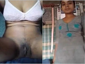 Desi girl flaunts her natural body on VK