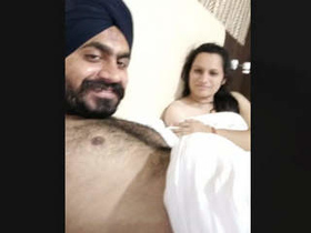 Punjabi couple in hotel with sound and HD quality