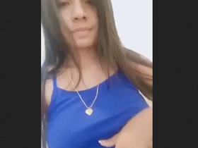 An Assamese beauty indulges in self-pleasure in a hot video