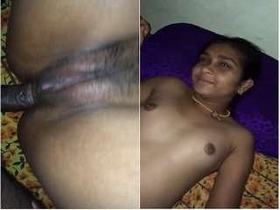 Clear sound and hot action in this Indian wife's anal sex video