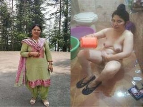 Desi wife strips down and has intense sex with her husband