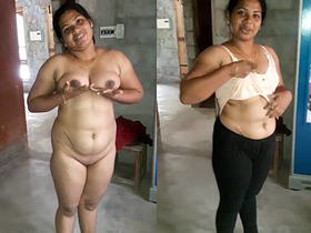 Tamil wife films her husband in steamy video