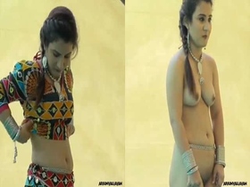 Watch a beautiful Indian girl strip and tease in this steamy video