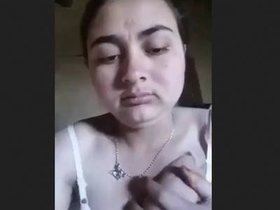 Stunning Pathan woman displays her charm