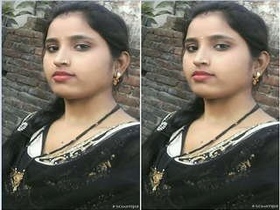 Wife seductively strips for her husband in bedroom