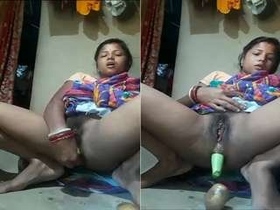 Horny Odia bhabhi pleasures herself in solo video