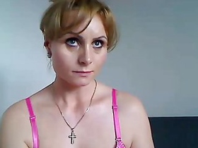 Explore the world of Delia, a stunning Romanian mom, in this steamy video