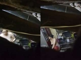 Hidden camera captures clothed Bhabhi in explicit video