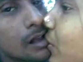 Playful couples indulge in open park foreplay