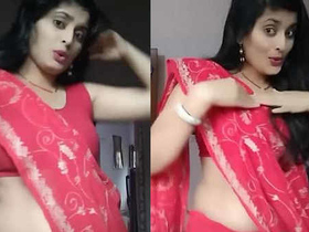 A sultry Indian girlfriend gives a sensual blowjob to a thick penis