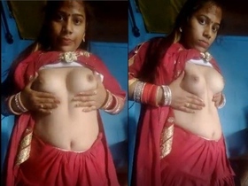 Big-boobed newlyweds flaunt their love for each other in steamy video