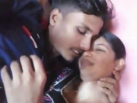 Indian partner passionately kissing SN
