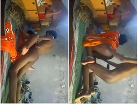 Desi couple's steamy sex in village home