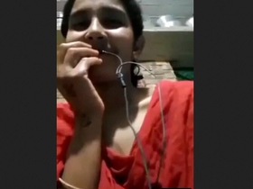 Indian aunt flaunts her boyfriend on camera
