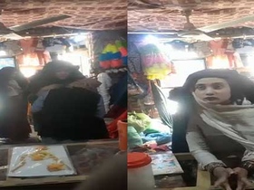 Pakistani girls enjoy outdoor sex with shopkeeper
